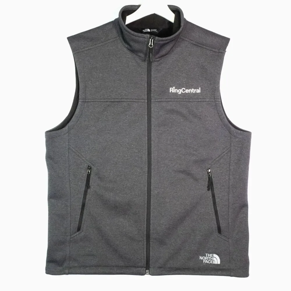 The North Face Ridgewall Softshell Vest Men's Size Large Windwall Company Logo